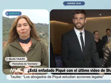 Silvia Taulés, sobre la reacción de Piqué al videoclip de Shakira con sus hijos