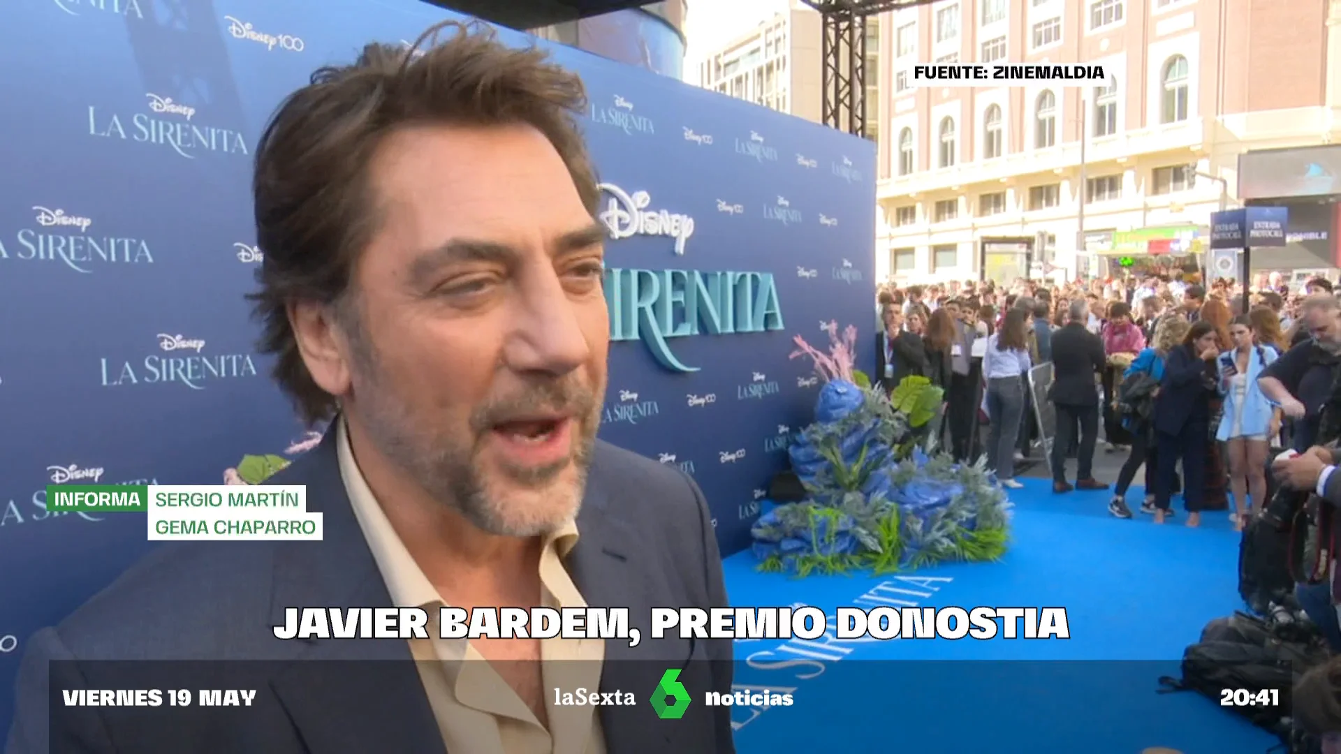 Javier Bardem habla con laSexta