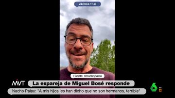Nacho Palau responde a Miguel Bosé tras la sentencia del Supremo: "Les han dicho que no son hermanos"