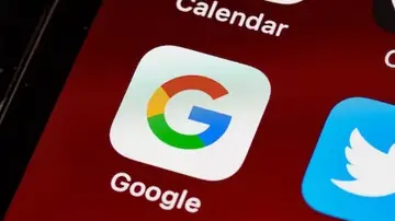 Símbolo de Google en el móvil