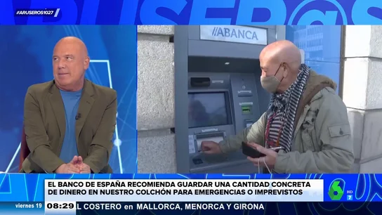 "¿Nos toma el pelo directamente?": Alfonso Arús, indignado con la nueva recomendación del Banco de España "¿Nos toma el pelo directamente?": Alfonso Arús, indignado con la nueva recomendación del Banco de España