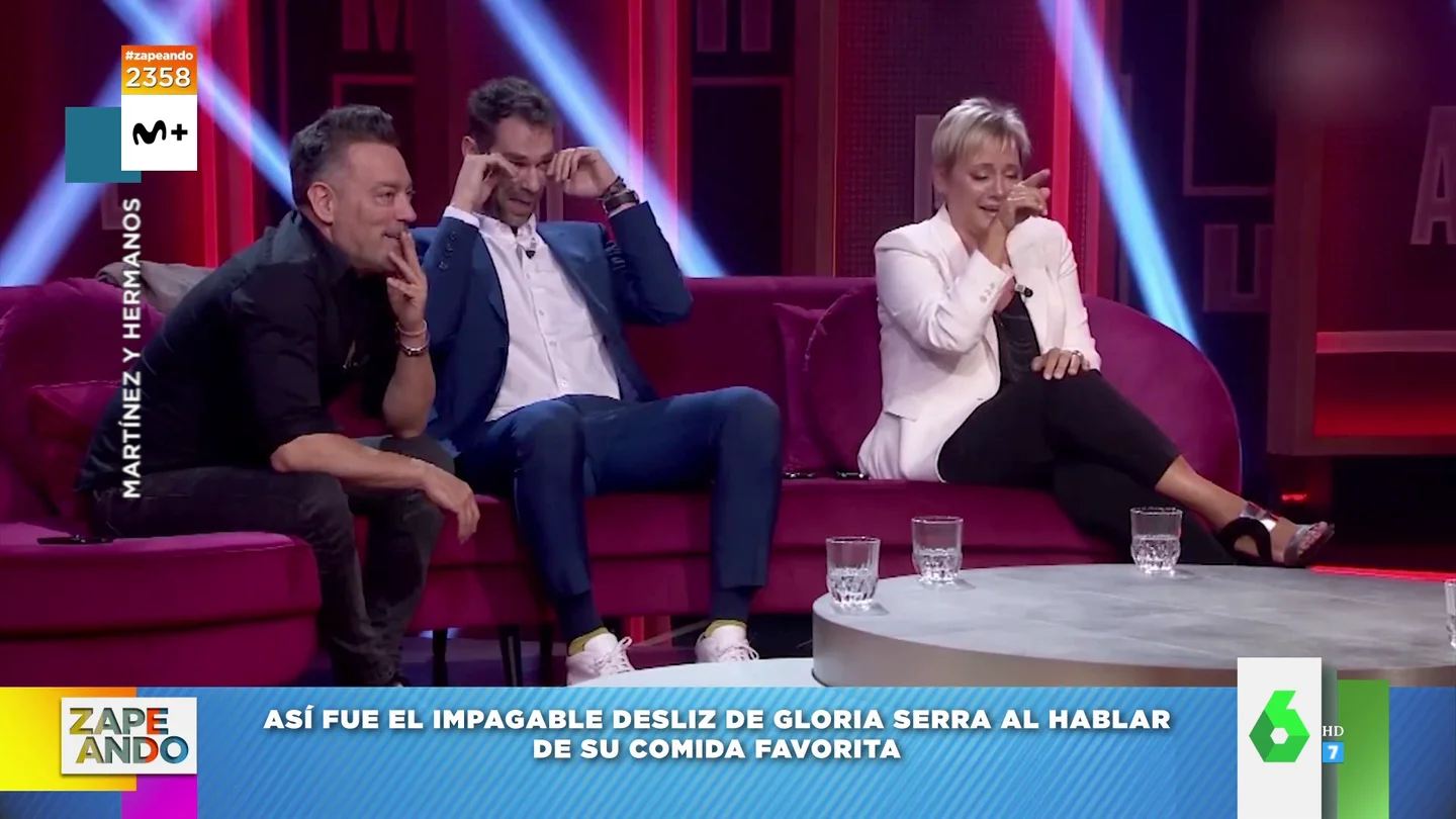 El divertido 'desliz' de Gloria Serra cuando le preguntan por su comida favorita El divertido 'desliz' de Gloria Serra cuando le preguntan por su comida favorita