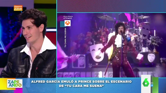 Alfred García habla de su imitación a Prince en 'Tu cara me suena' Alfred García habla de su imitación a Prince en 'Tu cara me suena'