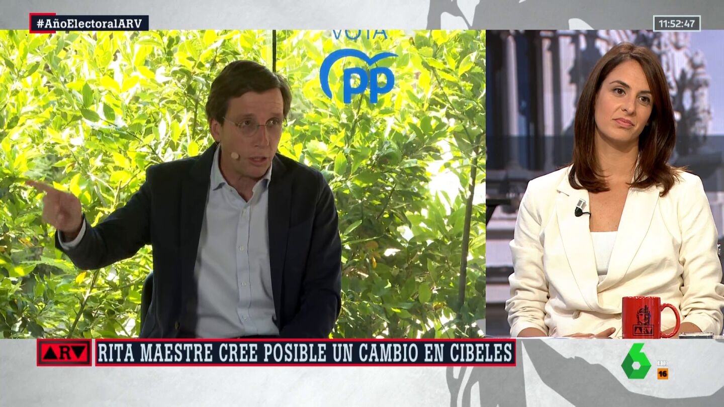 Maestre rechaza la acusaci&oacute;n de Almeida de llevar una portavoz okupa en su lista: "Intenta atacar porque est&aacute; nervioso"