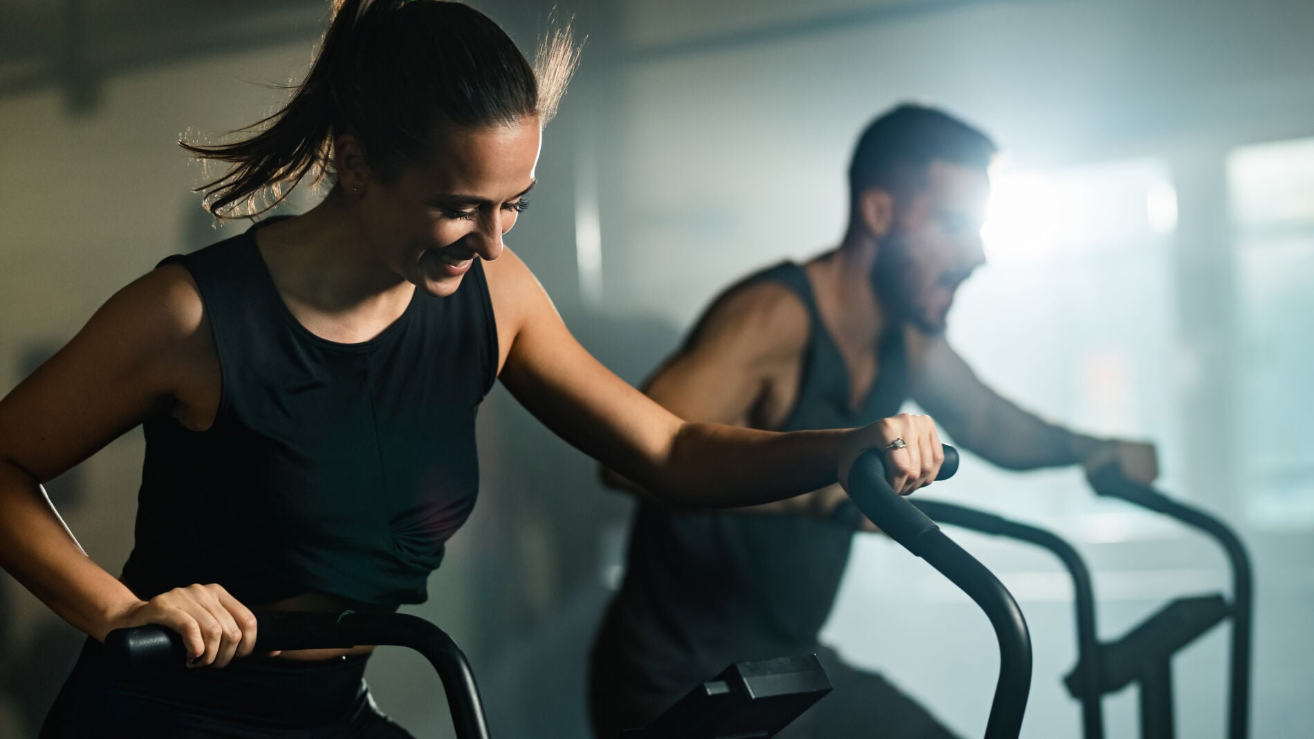 Se adelgaza con la bici online estatica