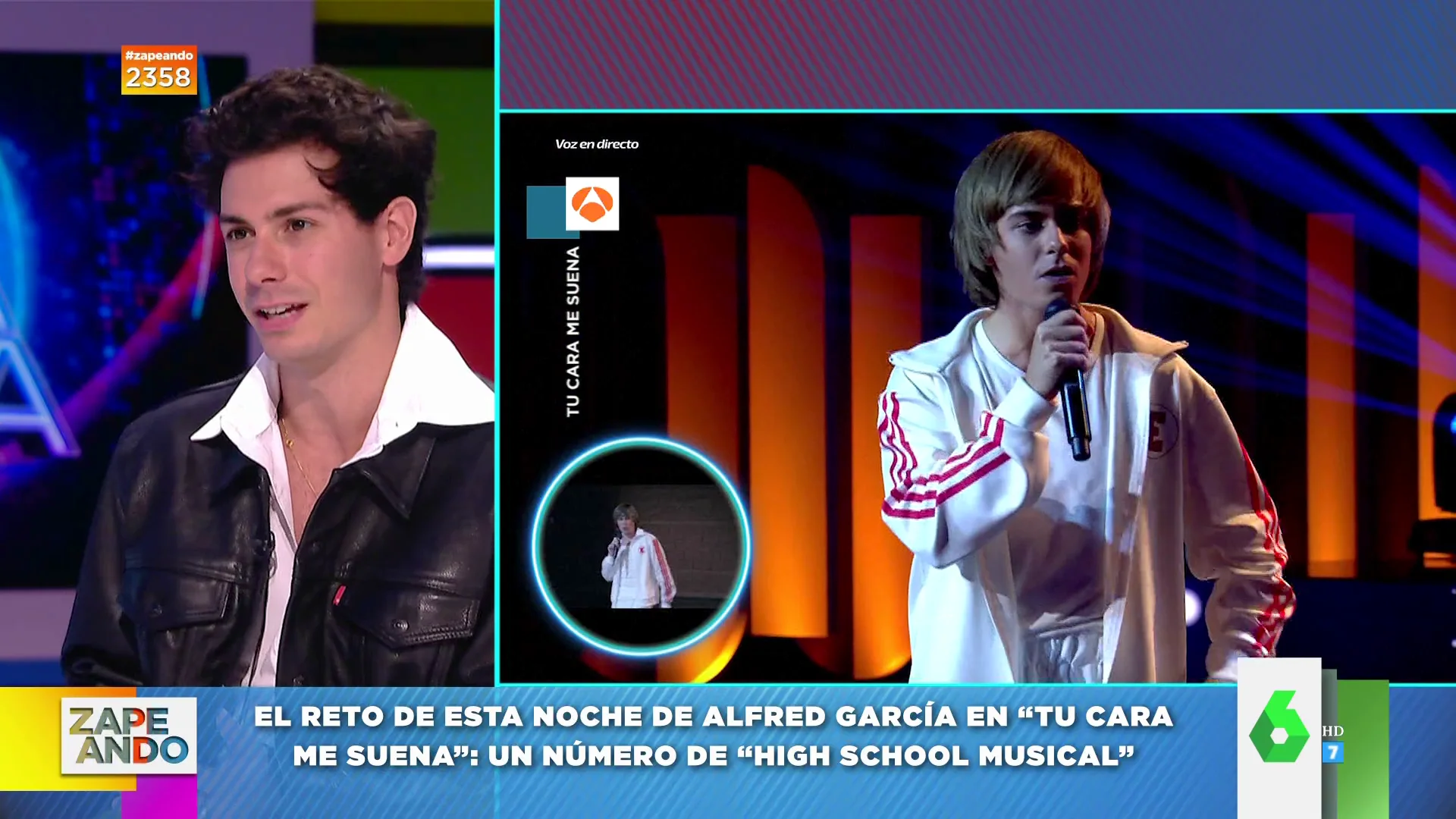 Alfred García adelanta cómo fue imitar Zac Efron en Tu cara me suena