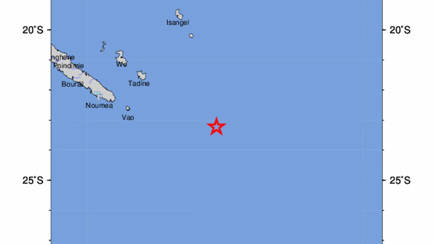 Alerta de tsunami tras un terremoto de magnitud 7,7 en Nueva Caledonia Alerta de tsunami tras un terremoto de magnitud 7,7 en Nueva Caledonia