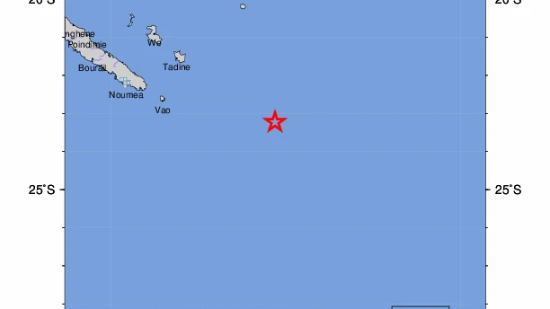 Alerta de tsunami tras un terremoto de magnitud 7,7 en Nueva Caledonia