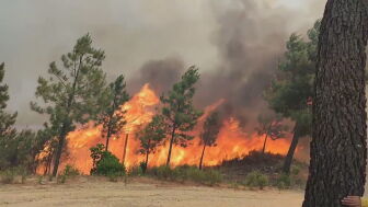 El incendio de Las Hurdes avanza descontrolado y obliga a desalojar a 700 vecinos