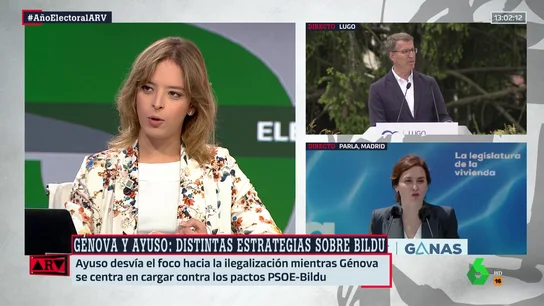 Duval advierte sobre el objetivo de Ayuso más allá de "comerse a Vox": "Prepararle la cama a Feijóo" Duval advierte sobre el objetivo de Ayuso más allá de "comerse a Vox": "Prepararle la cama a Feijóo"