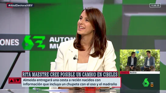 ARV - Rita Maestre desvela el consejo de Manuela Carmena para las elecciones ARV - Rita Maestre desvela el consejo de Manuela Carmena para las elecciones