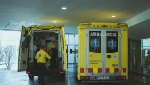 Imagen de archivo, ambulancias del Sistema de Emergéncias Médicas