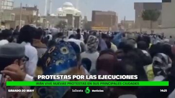 La ejecución de tres manifestantes desata una nueva oleada de protestas en las calles de Irán