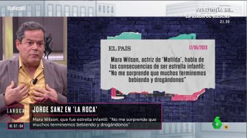 Jorge Sanz se sincera con Nuria Roca: "Tuve un susto y llevo 10 años intentando quitarme la fiesta y toda la vaina"