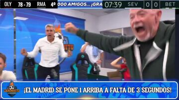 Puro madridismo: la emoción de José Luis Sánchez y Alfredo Duro con la Undécima Euroliga del Real Madrid