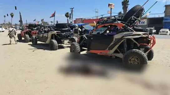Un ataque armado deja diez muertos durante un rally en Baja California (México) Un ataque armado deja diez muertos durante un rally en Baja California (México)