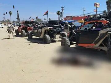 An armed attack leaves ten dead during a rally in Baja California (Mexico)