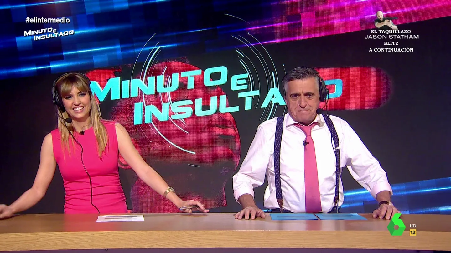 La reflexión de Wyoming sobre los insultos a Vinicius El Intermedio analiza en 'Minuto e insultado' el episodio racista denunciado por Vinicius Jr., así como las reacciones opuestas de Javier Tebas y Luis Rubiales: "Eso sí es un clásico y no un Madrid-Barça", comenta Wyoming en este vídeo.