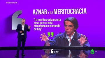 Los datos que demostrarían a Aznar que la meritocracia no existe, son los padres: el 74% de ricos lo es por su familia