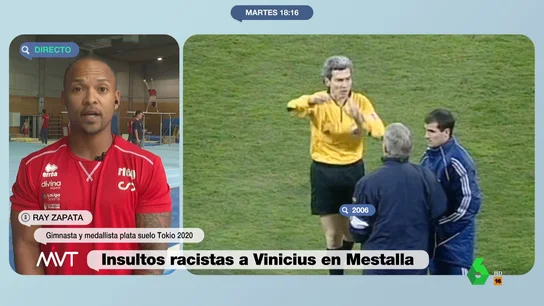 El gimnasta Ray Zapata en Más Vale Tarde El gimnasta Ray Zapata en Más Vale Tarde