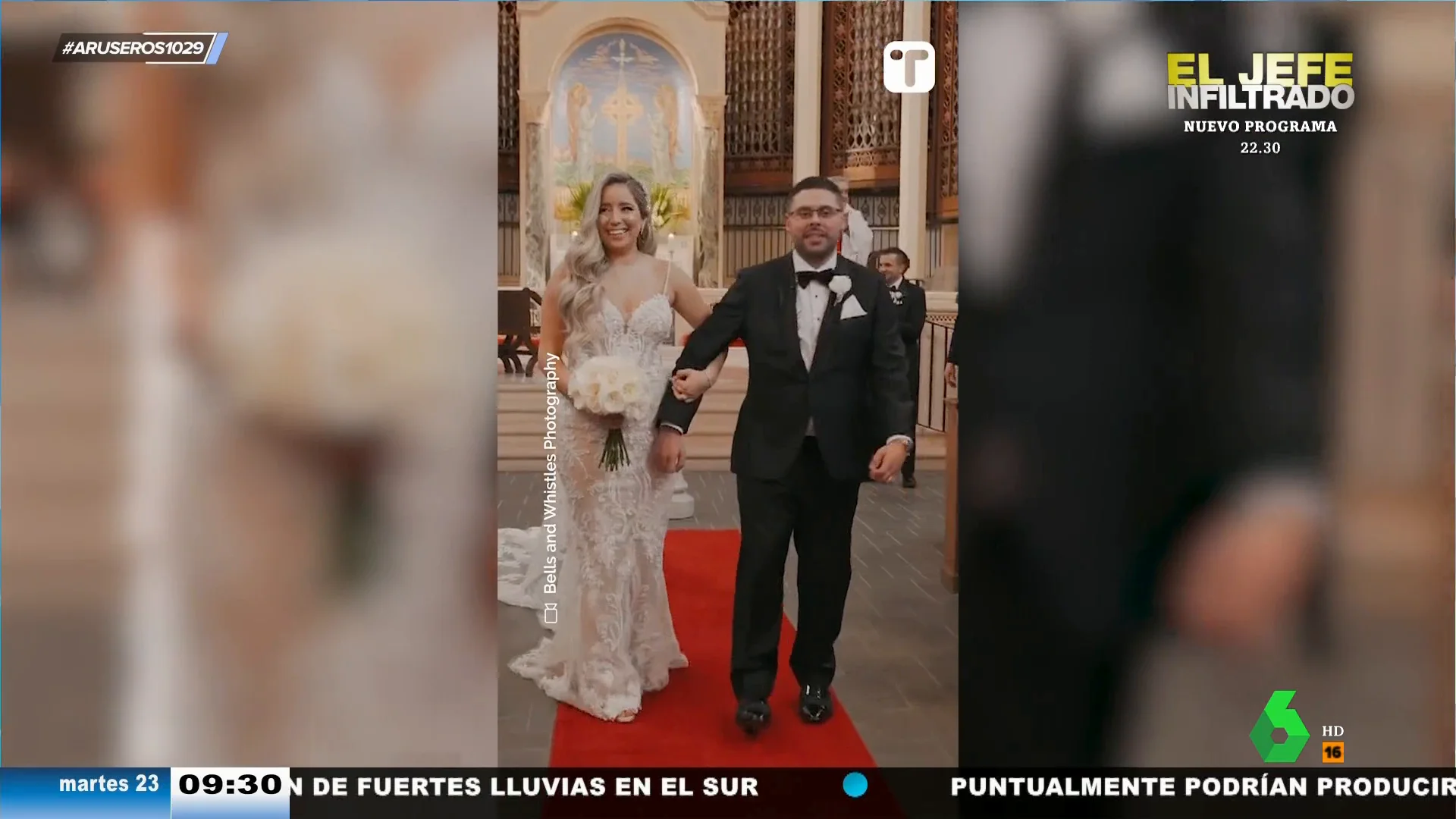 Un hombre vuelve a caminar tras una lesión de médula espinal en el día de su boda