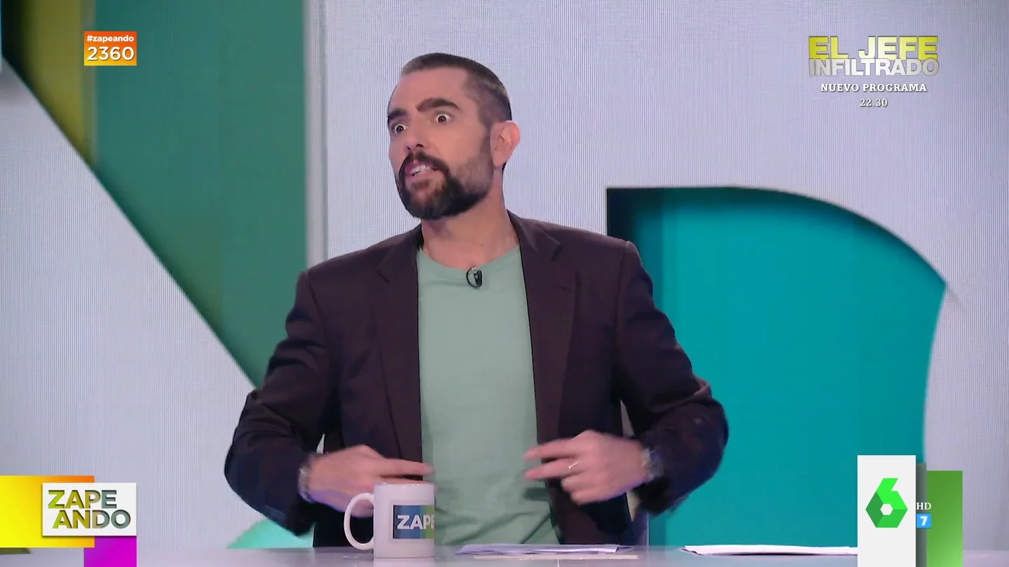 La 'queja' de Dani Mateo al guionista de Zapeando La 'queja' de Dani Mateo al guionista de Zapeando