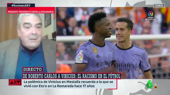 Esteban Ibarra, presidente del 'Movimiento contra la Intolerancia', tajante: "El derecho al insulto no existe" Esteban Ibarra, presidente del 'Movimiento contra la Intolerancia', tajante: "El derecho al insulto no existe"