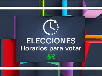 Horario de los colegios electorales este 28 de mayo, día de elecciones municipales y autonómicas