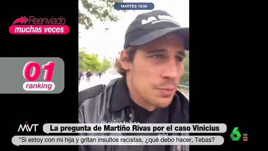 El tajante mensaje de Martiño Rivas a Tebas: Si estoy en el estadio con mi hija y gritan insultos racistas, ¿qué debo hacer? El tajante mensaje de Martiño Rivas a Tebas: Si estoy en el estadio con mi hija y gritan insultos racistas, ¿qué debo hacer?
