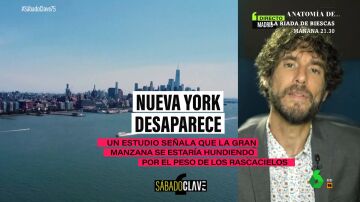 Mario Viciosa explica por qué Nueva York se podría estar hundiendo