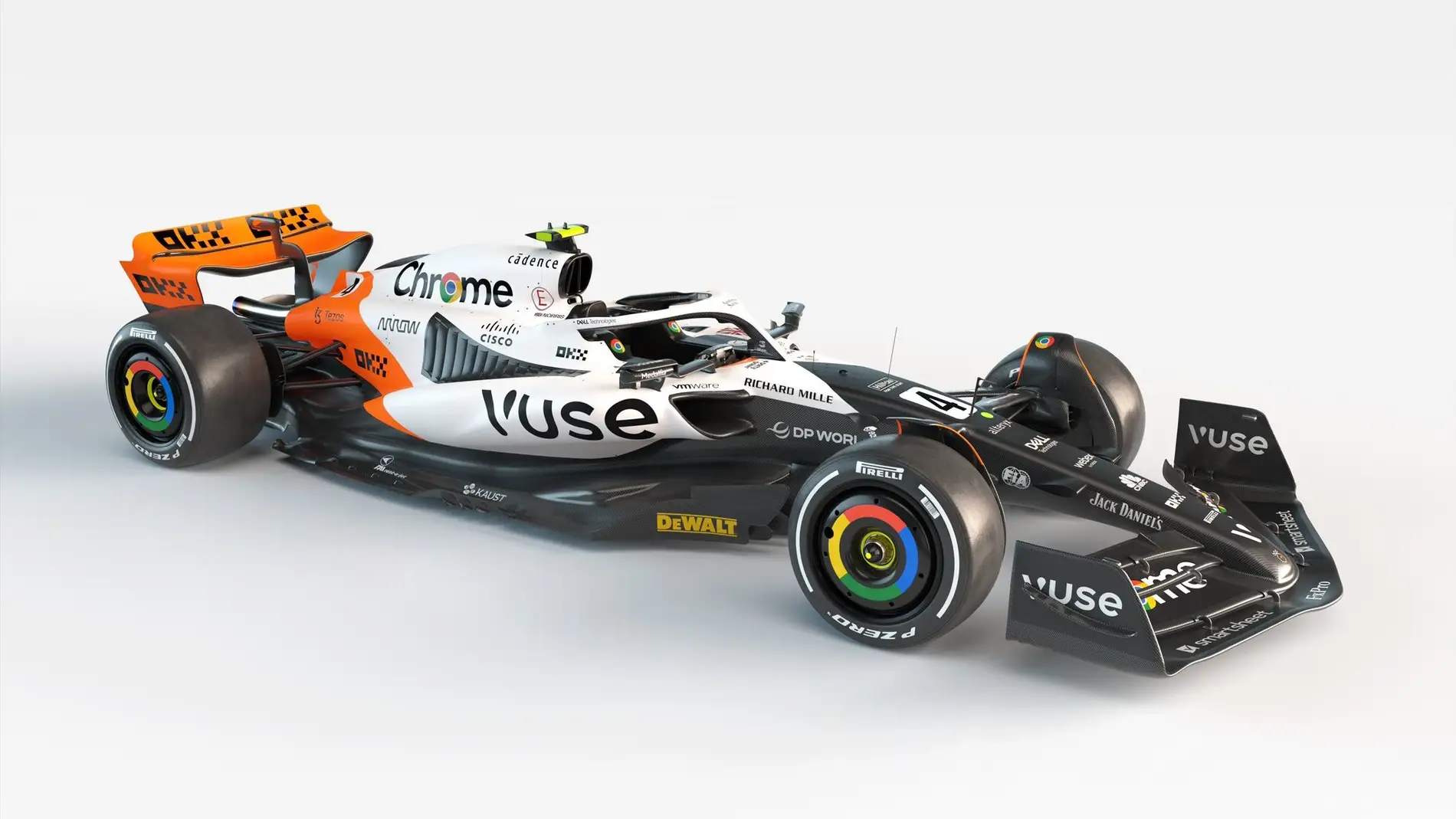 Decoración de McLaren para España y Mónaco