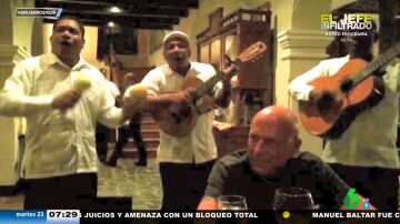 El "imán" de Alfonso Arús para las actuaciones musicales en restaurantes: "Al momento, tengo a tres tíos detrás con maracas"