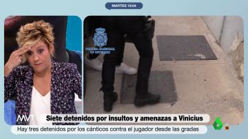 Cristina Pardo, sobre los insultos racistas a Vinicius