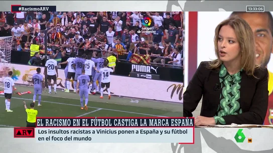 La reflexión de Elizabeth Duval sobre el 'caso Vinicius': "Hay que acabar con el racismo en el fútbol y en España en general" La reflexión de Elizabeth Duval sobre el 'caso Vinicius': "Hay que acabar con el racismo en el fútbol y en España en general"