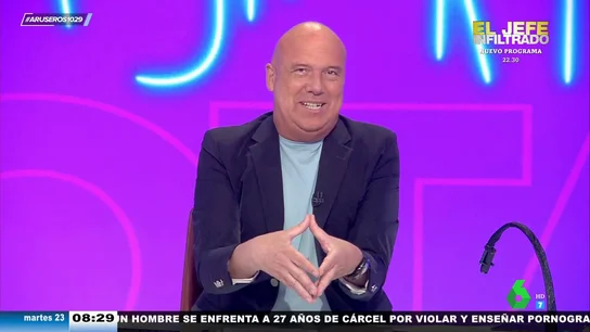 "Vuelan cajas de cerveza": Alfonso Arús devela lo que ocurre cuando este famoso visita el plató "Vuelan cajas de cerveza": Alfonso Arús devela lo que ocurre cuando este famoso visita el plató