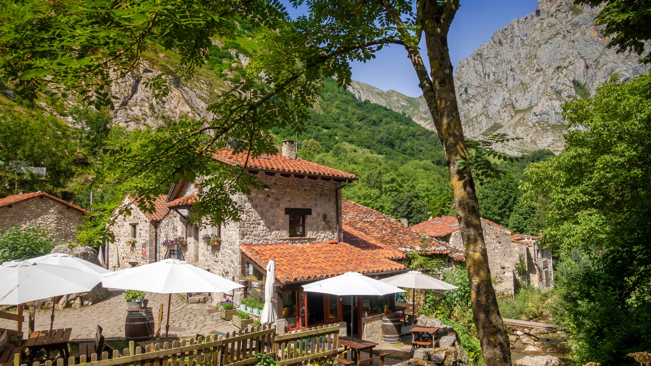 Bulnes, en Asturias