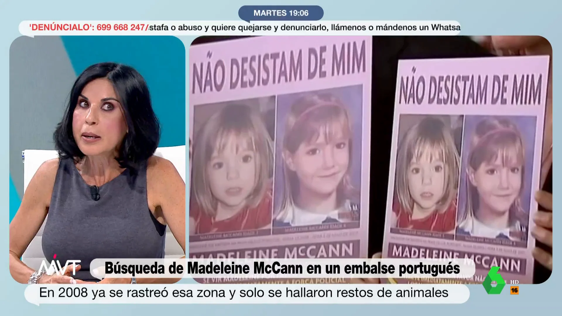 "Aunque quedara algo o apareciera el cuerpo, lo único que podríamos corroborar es que es Madeleine, pero que eso pudiéramos vincularlo con el sospechoso, como no llevara el DNI en la mano...", comenta Beatriz de Vicente en este vídeo.