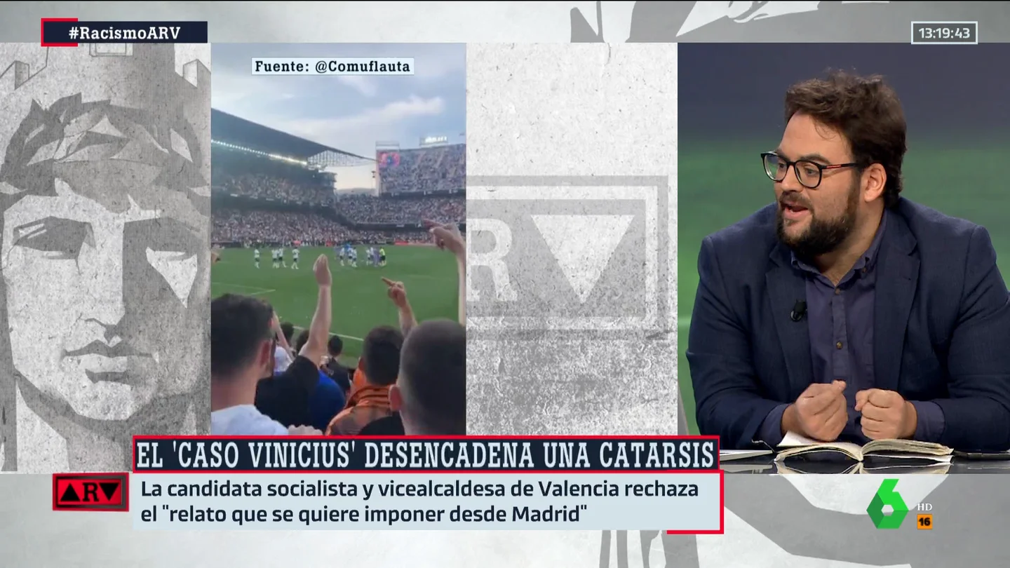 Monrosi, tajante: "A Vinicius se le acosa de manera racista desde hace mucho tiempo" Monrosi, tajante: "A Vinicius se le acosa de manera racista desde hace mucho tiempo"