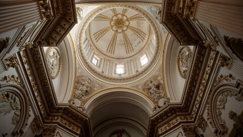 Interior de la Iglesia de Santa María la Mayor de Alcañiz