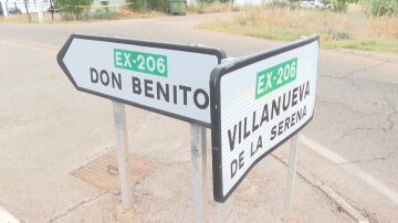 Señales de Don Benito y Villanueva de la Serena, en Extremadura