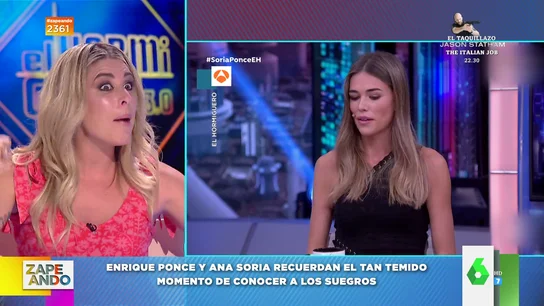 Valeria Ros recuerda el momento en el que conoció a sus suegros: "Me dio un agobio" Valeria Ros recuerda el momento en el que conoció a sus suegros: "Me dio un agobio"