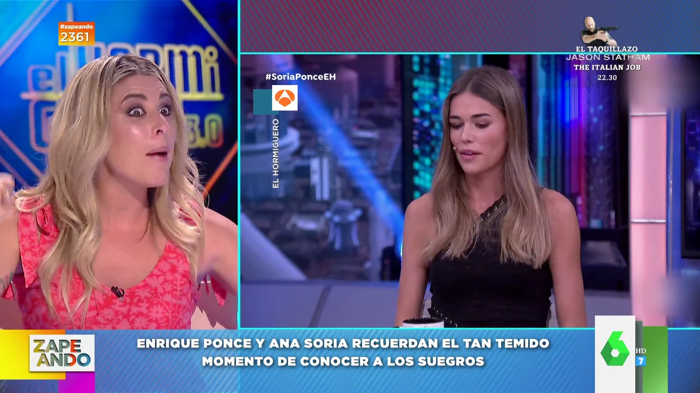 Valeria Ros recuerda el momento en el que conoció a sus suegros: "Me dio un agobio" Valeria Ros recuerda el momento en el que conoció a sus suegros: "Me dio un agobio"