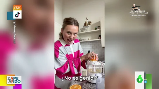 La sorpresa de una influencer al descubrir en un viaje cómo se hace el zumo de naranjas La sorpresa de una influencer al descubrir en un viaje cómo se hace el zumo de naranjas