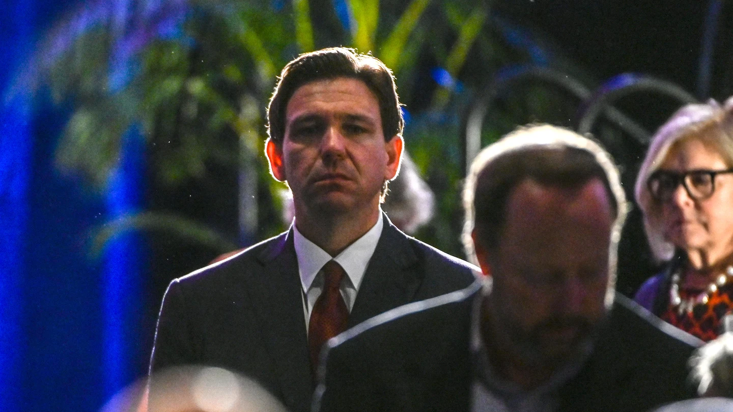 El gobernador de Florida, el republicano Ron DeSantis, en una imagen de archivo El gobernador de Florida, el republicano Ron DeSantis, en una imagen de archivo