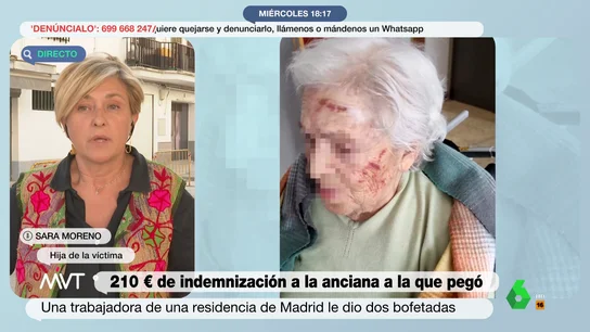 210 euros de indemnización a la anciana a la que pegó la trabajadora de una residencia 210 euros de indemnización a la anciana a la que pegó la trabajadora de una residencia