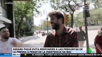 El troleo de Ibai Llanos a Gerard Piqué por las preguntas de los reporteros sobre Shakira