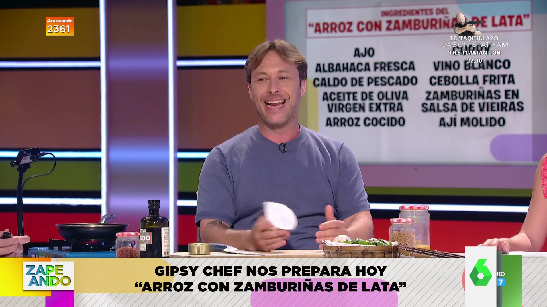 Arroz con zaburiñas de lata: la receta de Gipsy Chef que te saca de un apuro en cinco minutos