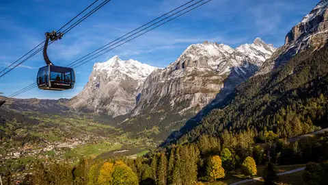 Eiger Express de Grindelwald a Jungfraujoch Eiger Express de Grindelwald a Jungfraujoch