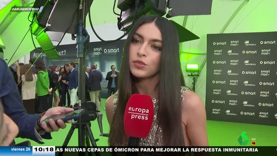 Lucía Rivera tacha de machista que le pregunten por Marc Márquez: "A él no le preguntáis" Lucía Rivera tacha de machista que le pregunten por Marc Márquez: "A él no le preguntáis"