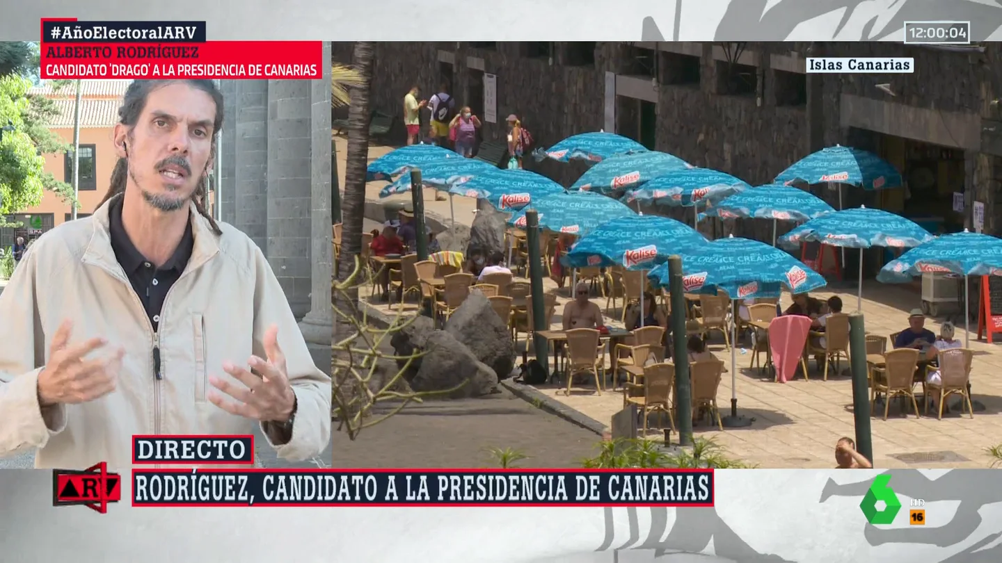 Alberto Rodríguez, candidato de 'Drago' a la presidencia de Canarias. Alberto Rodríguez